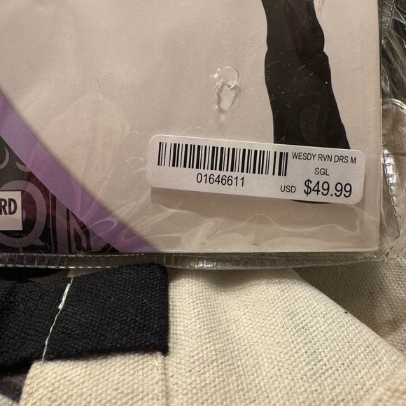 Kids medium Wednesday costume size 8-10, used 1x - Picture 2 of 6